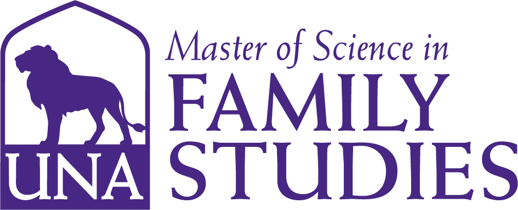 Family Studies Masters Dept Merchandise logo in Purple
